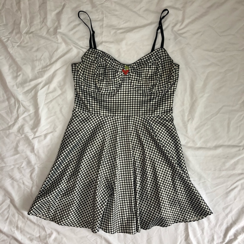 Checkered skater dress from Urban Outfitters